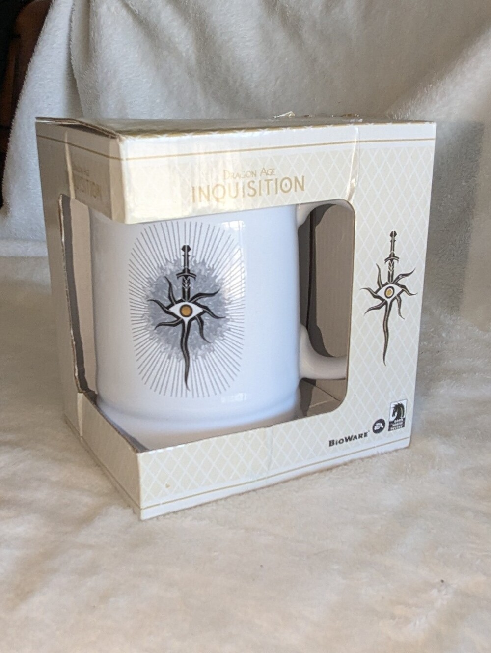 Dragon Age Inquisition Ceramic Stein Mug 22oz Dark Horse Deluxe New In Box NIB